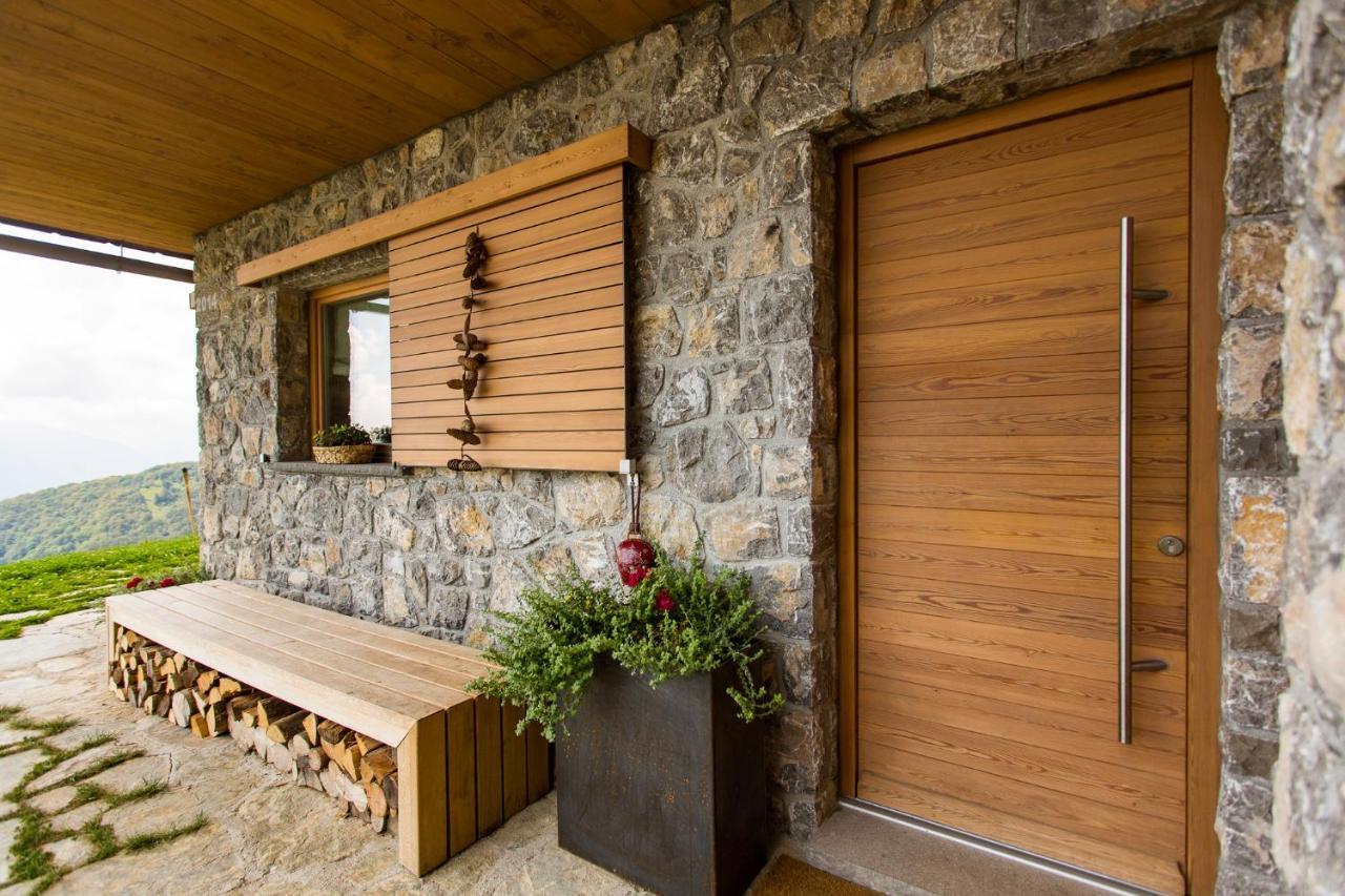 Eco Chalet Astramontana โทลมิน ภายนอก รูปภาพ