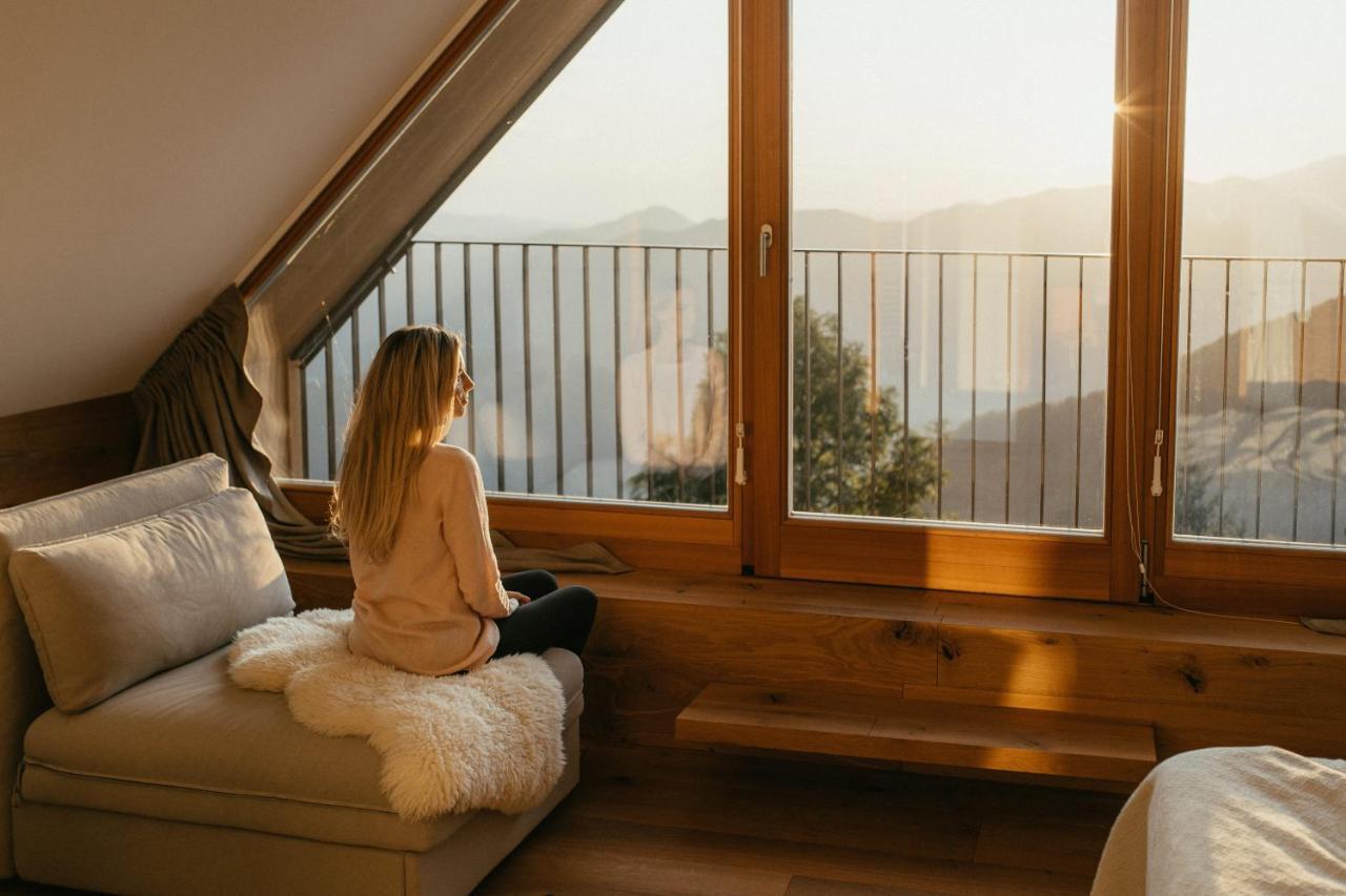 Eco Chalet Astramontana โทลมิน ภายนอก รูปภาพ