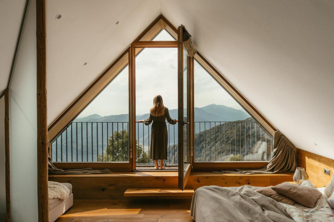 Eco Chalet Astramontana โทลมิน ภายนอก รูปภาพ